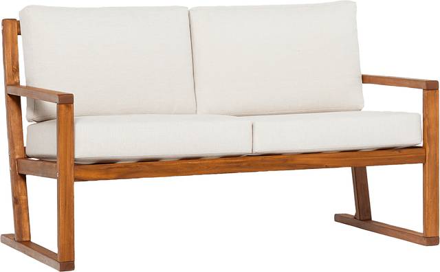Outdoor Arborhazy Brown Loveseat - Thumbnail - Image 4