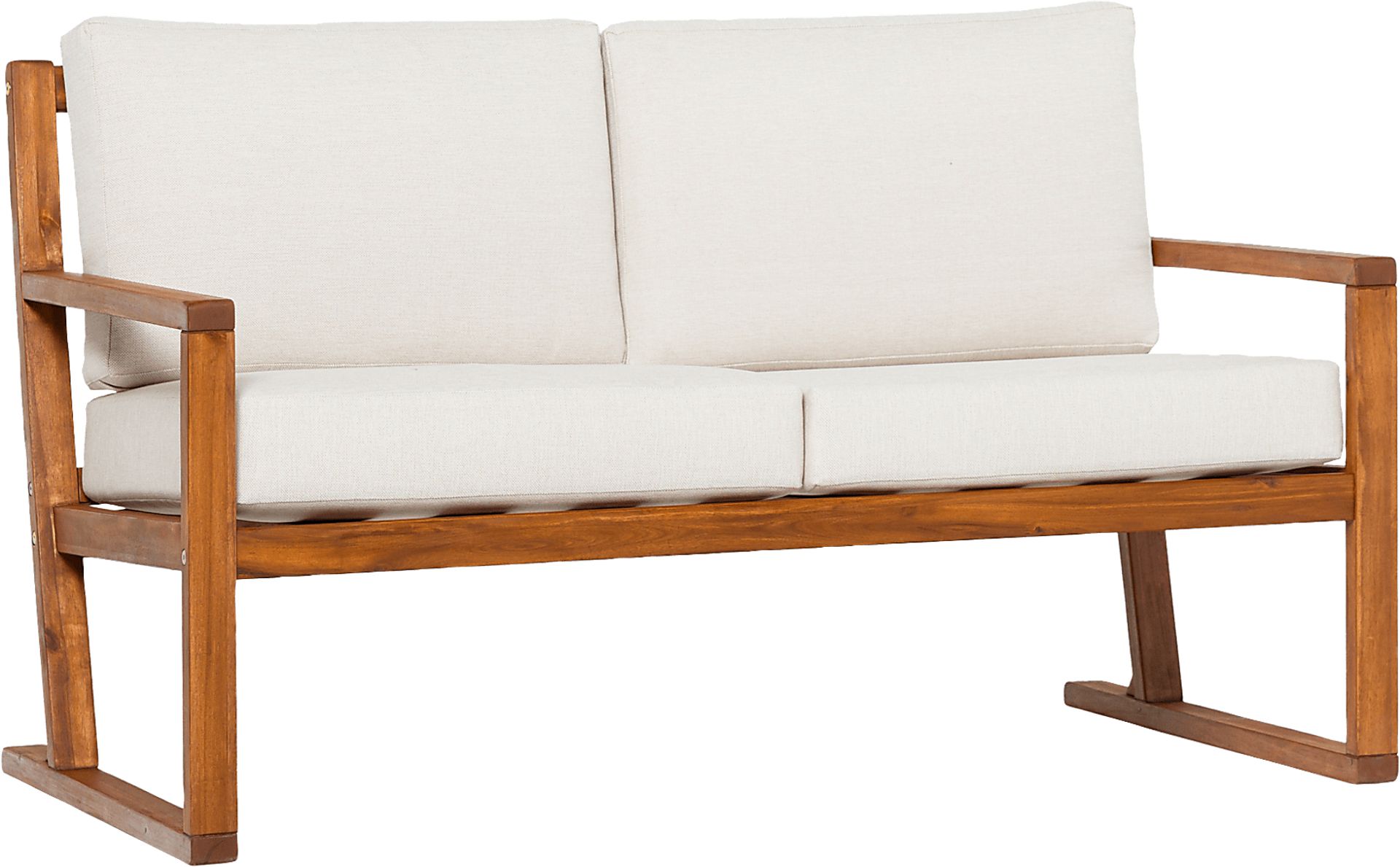 Outdoor Arborhazy Brown Loveseat - Image 4