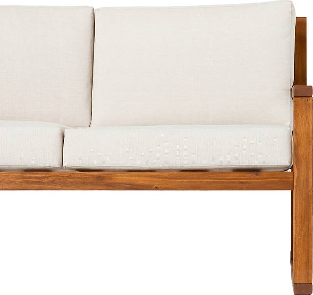 Outdoor Arborhazy Brown Loveseat - Thumbnail - Image 5