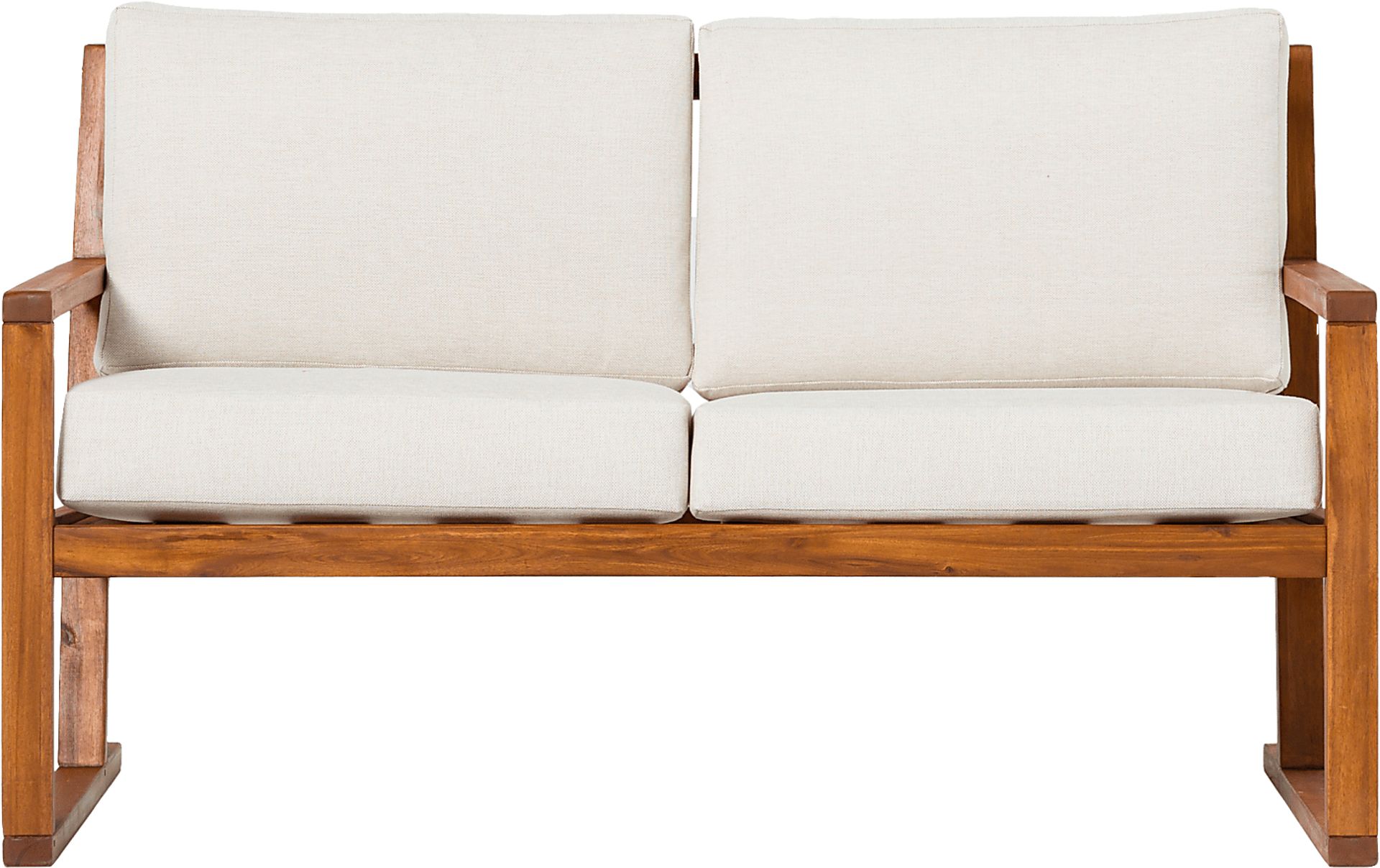 Outdoor Arborhazy Brown Loveseat - Image 1