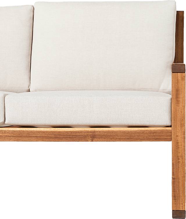 Outdoor Arborhazy Natural Loveseat - Thumbnail - Image 5