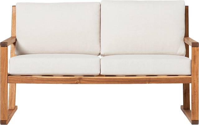 Outdoor Arborhazy Natural Loveseat - Thumbnail - Image 1