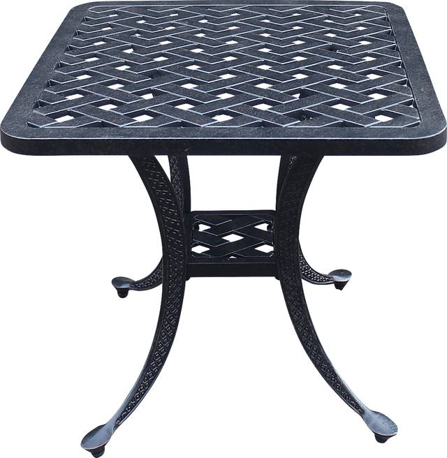 Outdoor Arignon Bronze End Table - Thumbnail - Image 2