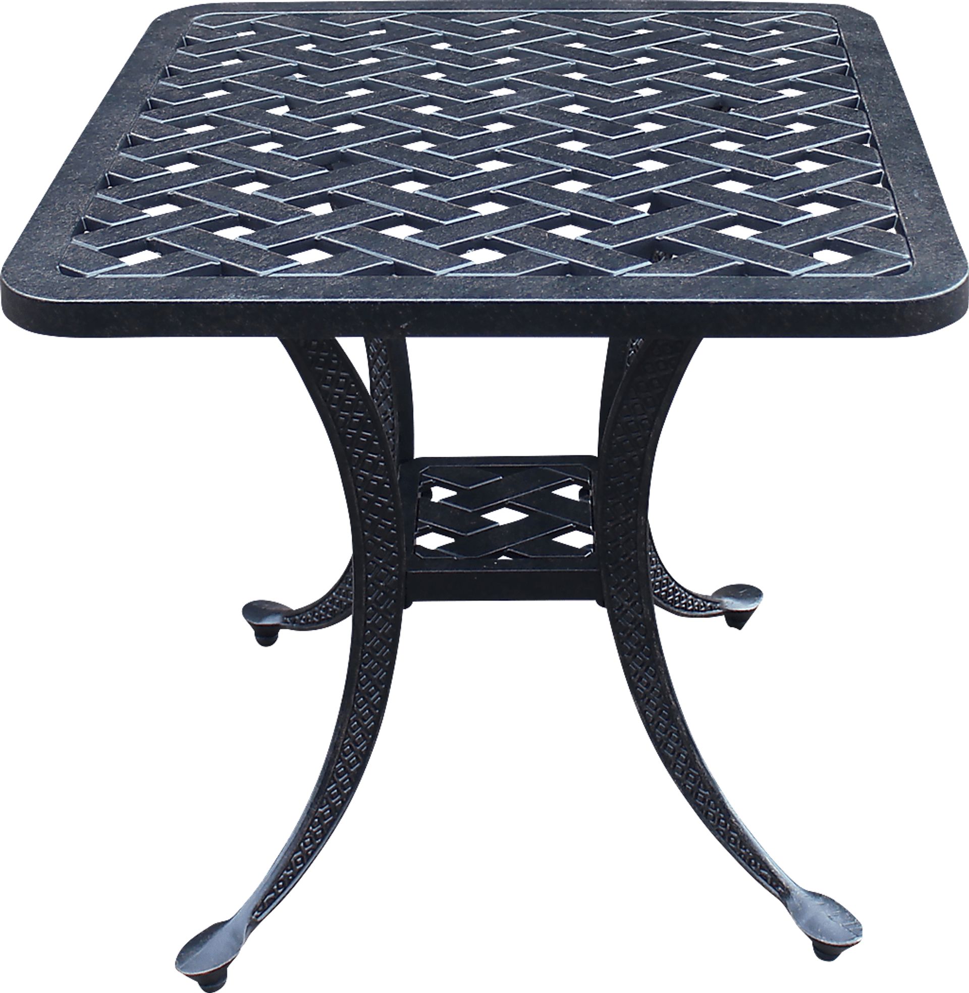 Outdoor Arignon Bronze End Table - Image 2