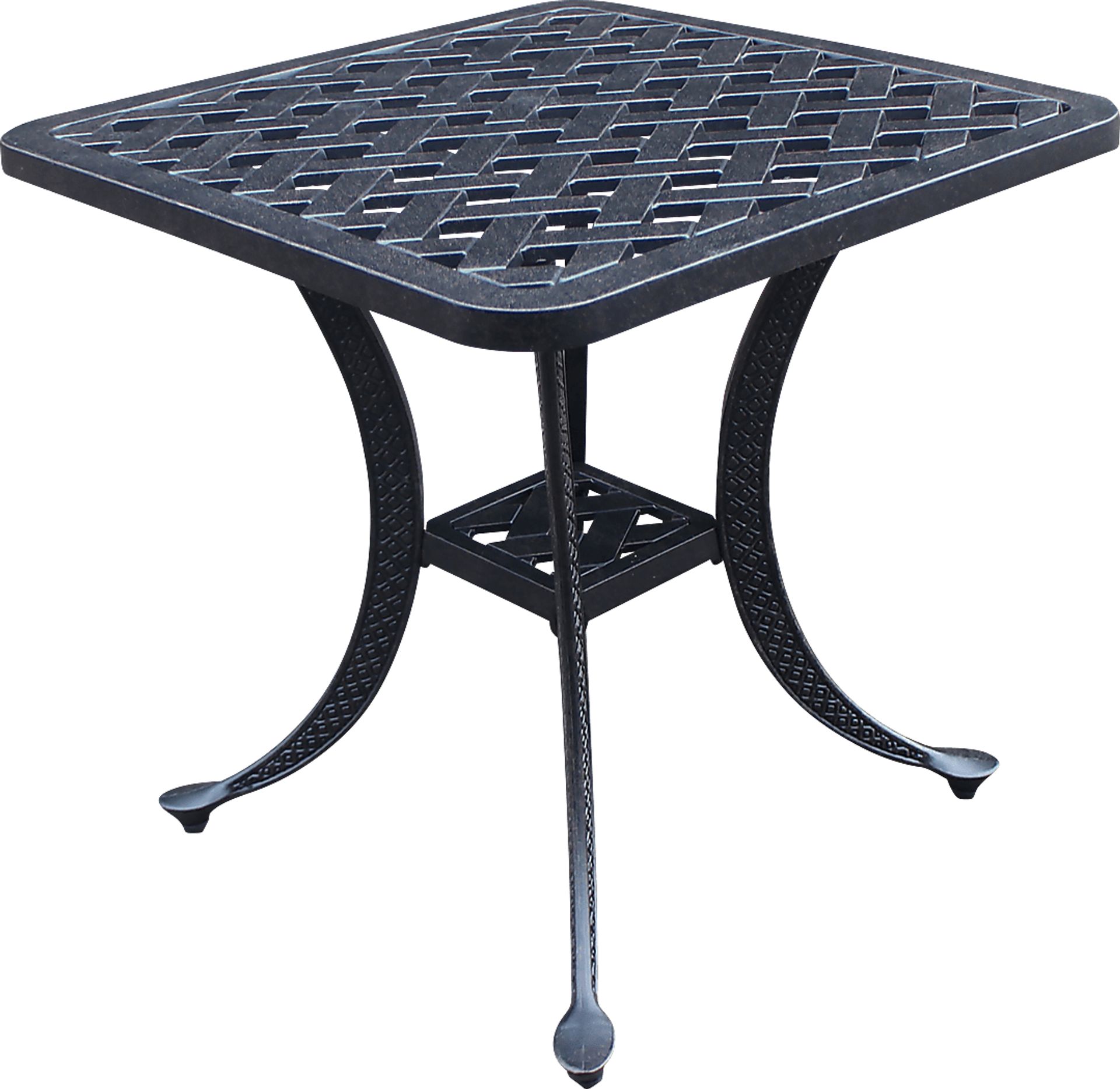 Outdoor Arignon Bronze End Table - Image 1