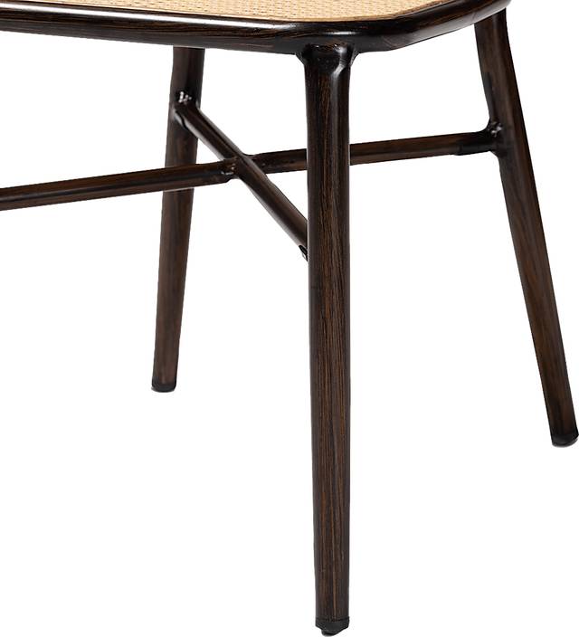 Outdoor Atniael Brown Side Chair, Set of 2 - Thumbnail - Image 7