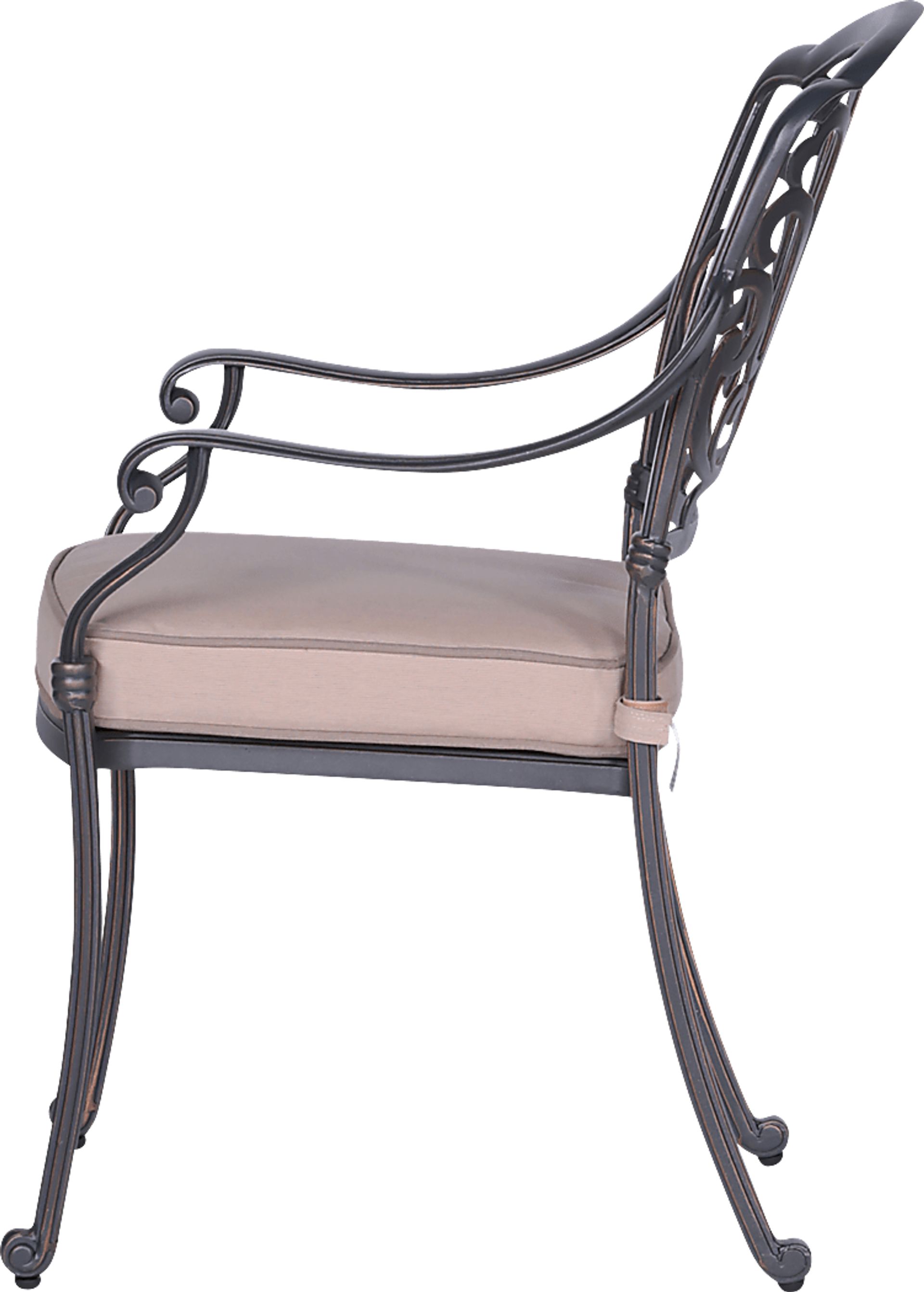Outdoor Aurorette I Beige Chair, Set of 2 - Image 3