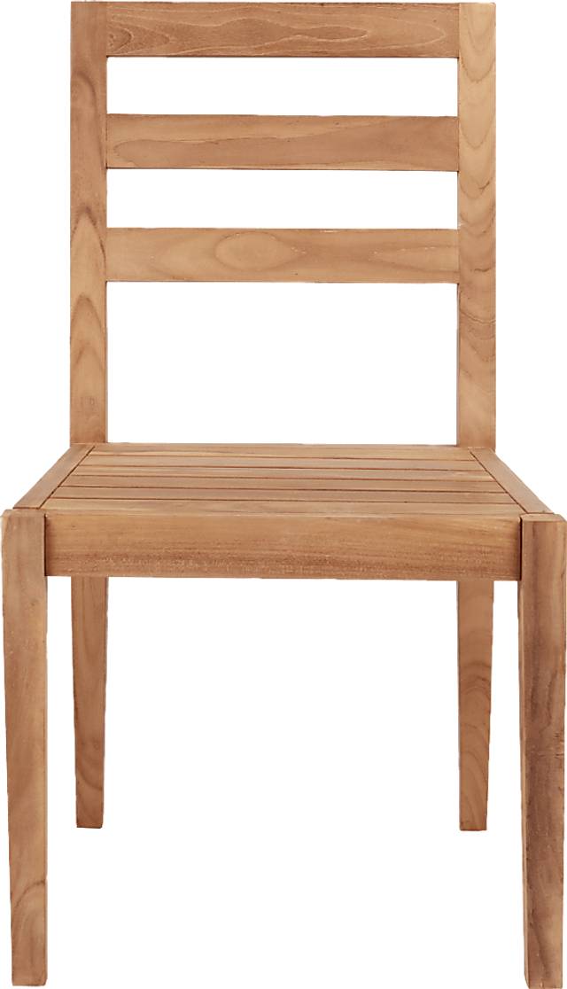 Outdoor Bacheller I Natural Dining Chair, Set of 2 - Thumbnail - Image 7