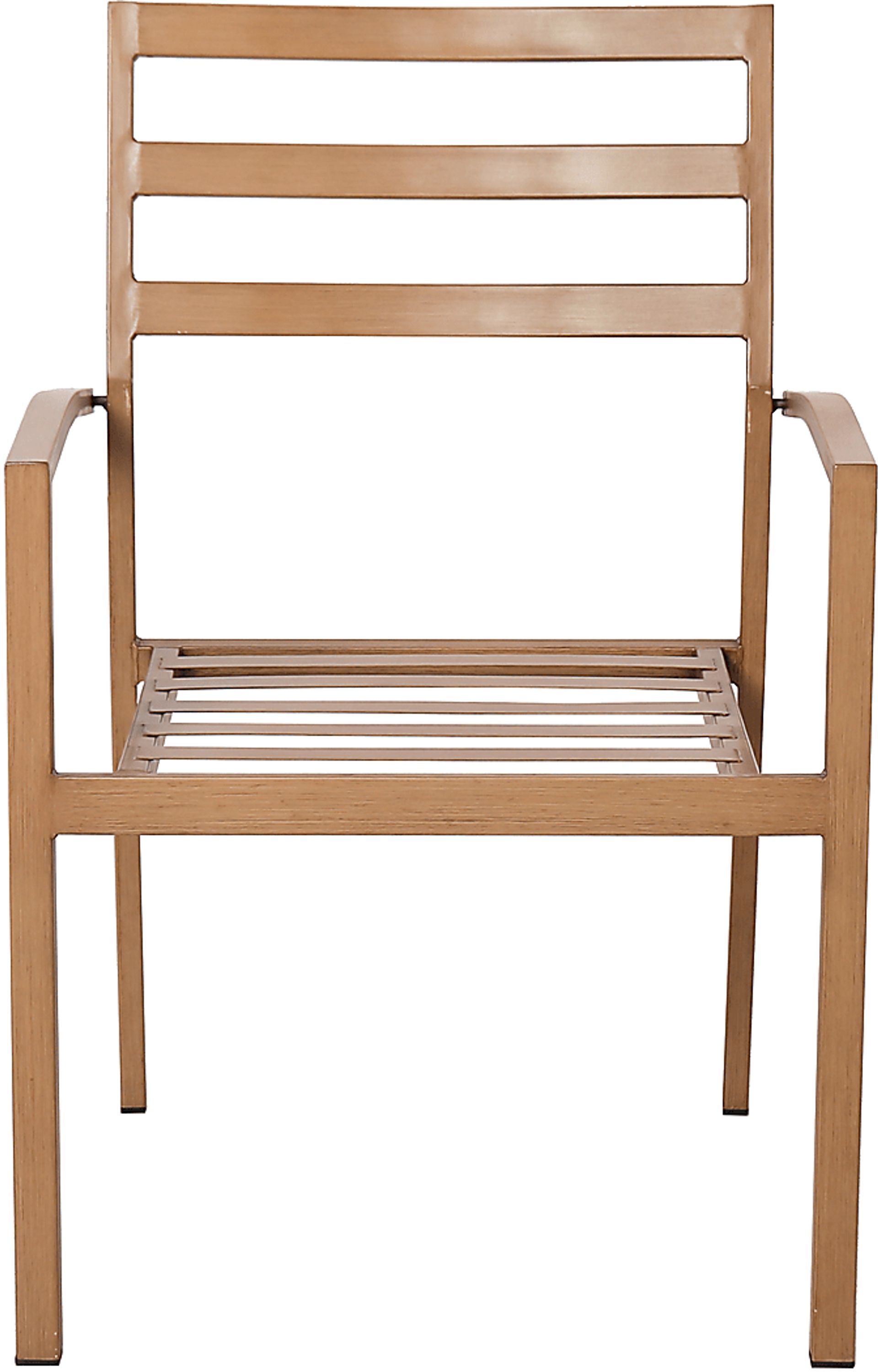 Outdoor Balaclara Natural 5 Pc Dining Set - Image 4