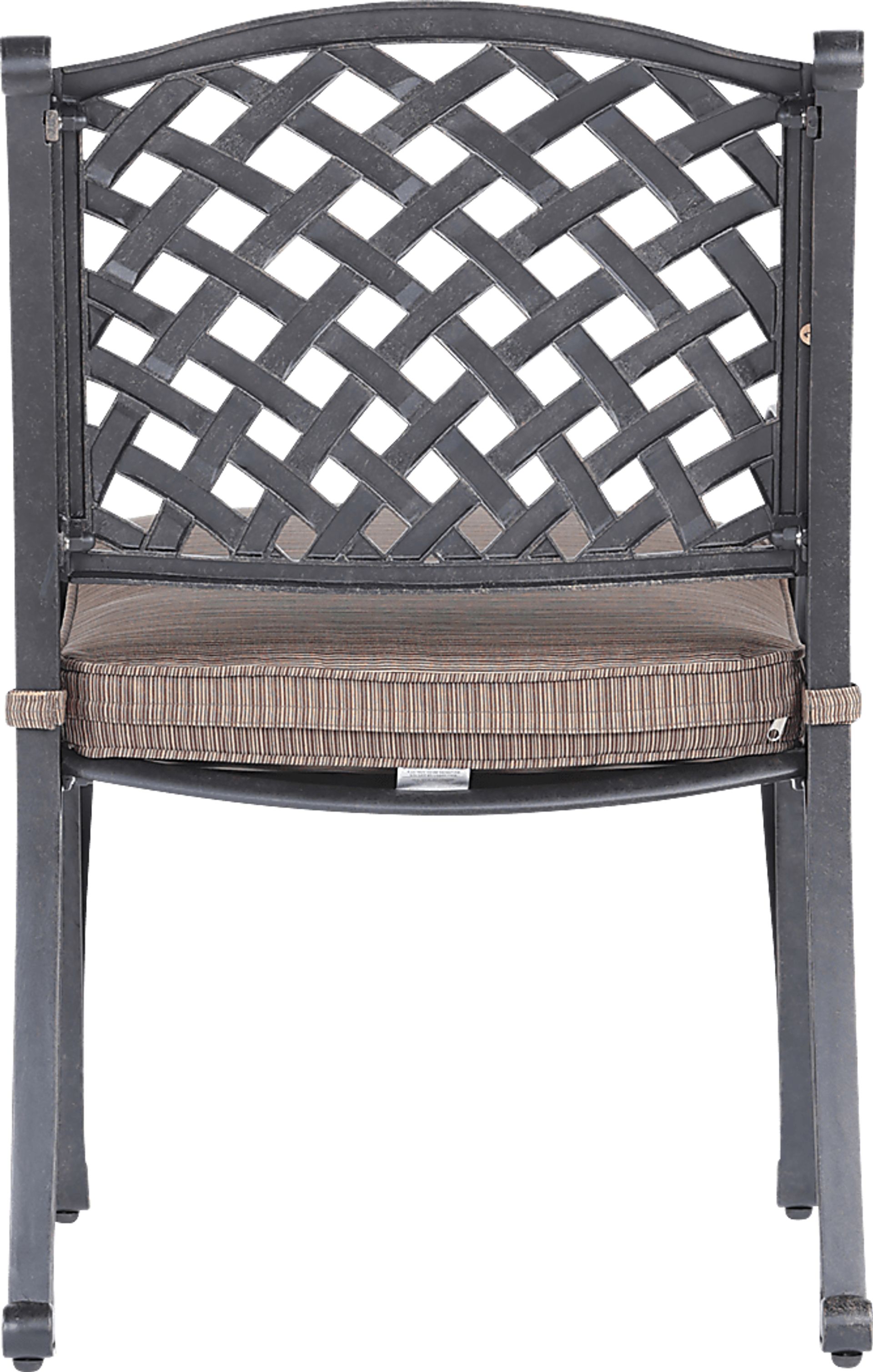 Outdoor Baudouin II Brown Side Chair - Image 5