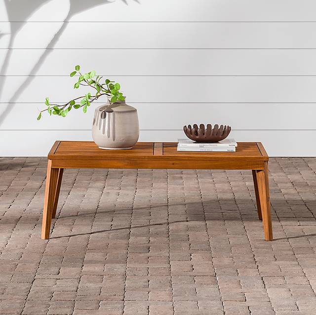 Outdoor Baypool Brown Cocktail Table - Thumbnail - Image 2