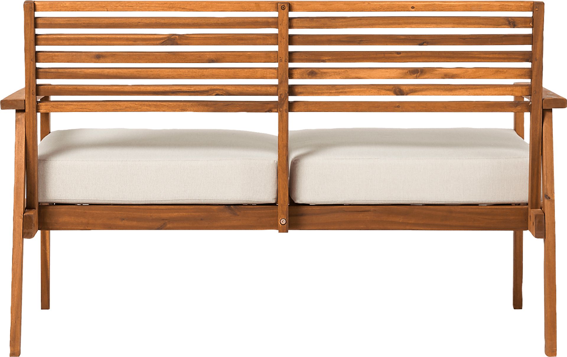 Outdoor Baypool Brown Loveseat - Image 5