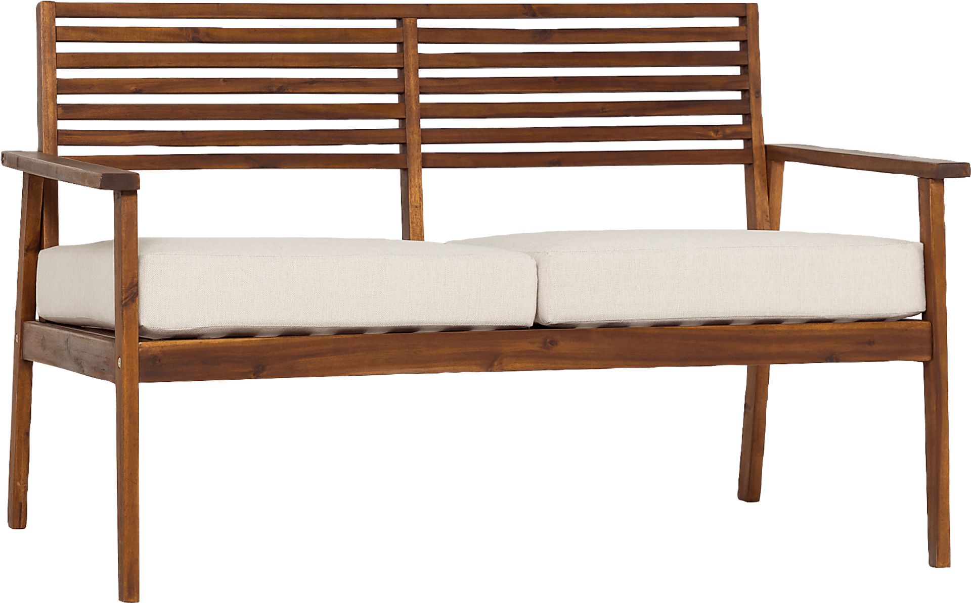 Outdoor Baypool Brown Loveseat - Image 3