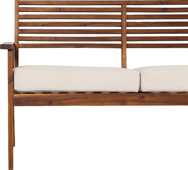 Outdoor Baypool Brown Loveseat - Thumbnail - Image 5