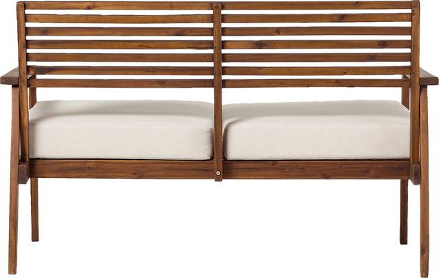 Outdoor Baypool Brown Loveseat - Thumbnail - Image 6