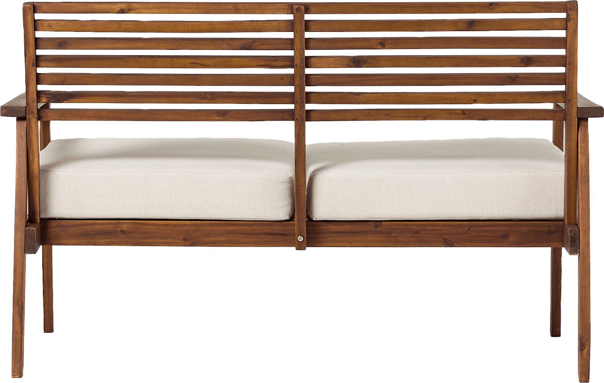 Outdoor Baypool Brown Loveseat - Image 6