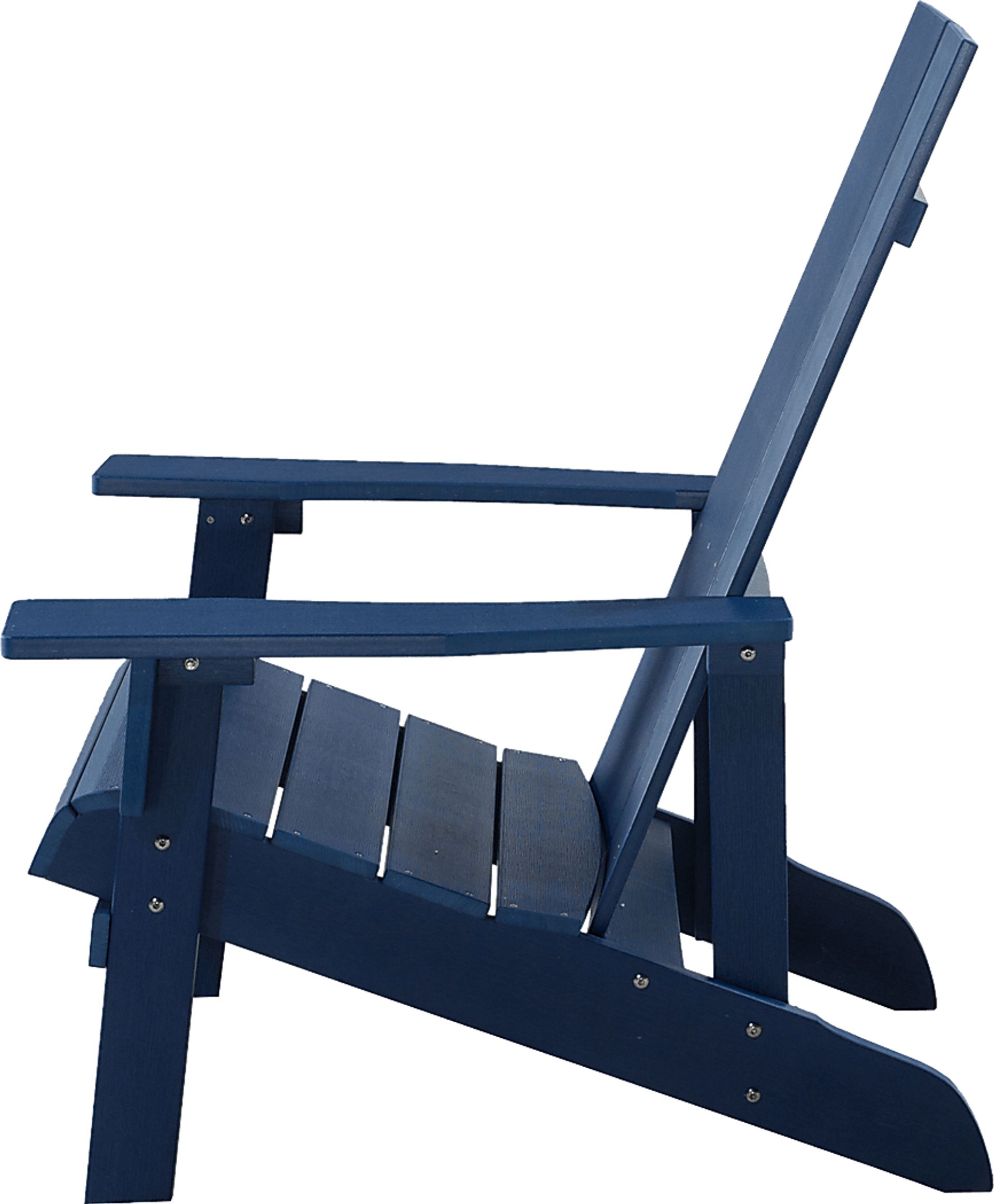 Outdoor Birchmount Blue Adirondack Chair - Image 3