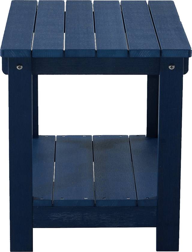 Outdoor Birchmount Blue End Table - Thumbnail - Image 3