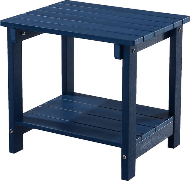 Outdoor Birchmount Blue End Table - Thumbnail - Image 1