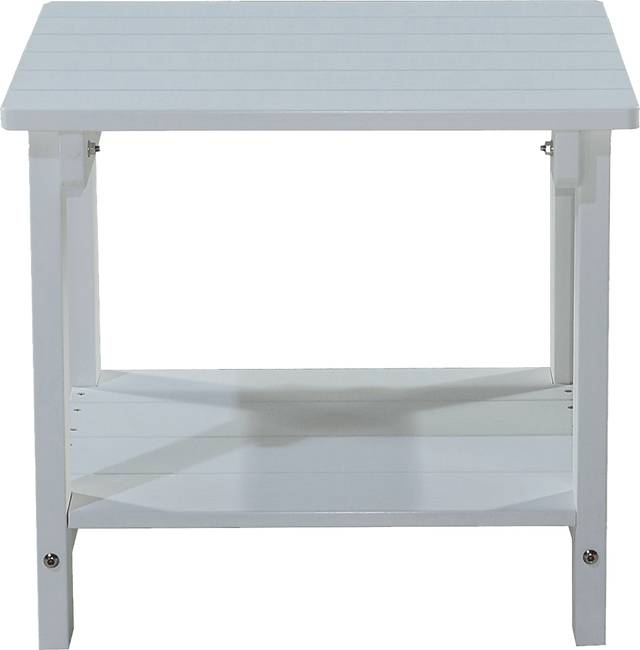 Outdoor Birchmount White End Table - Thumbnail - Image 2