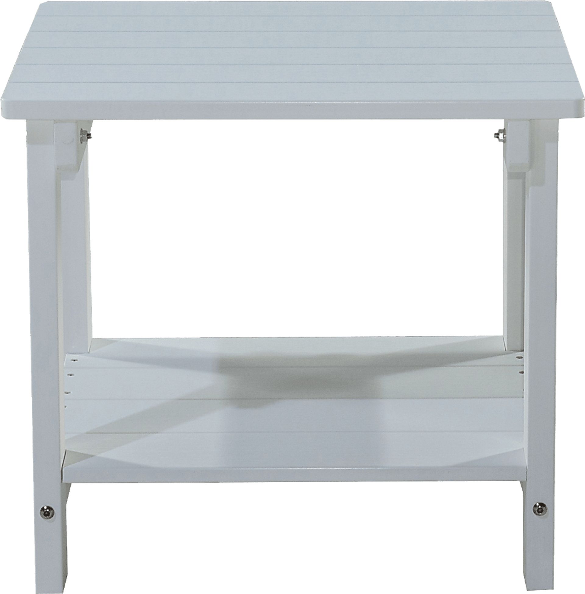 Outdoor Birchmount White End Table - Image 2