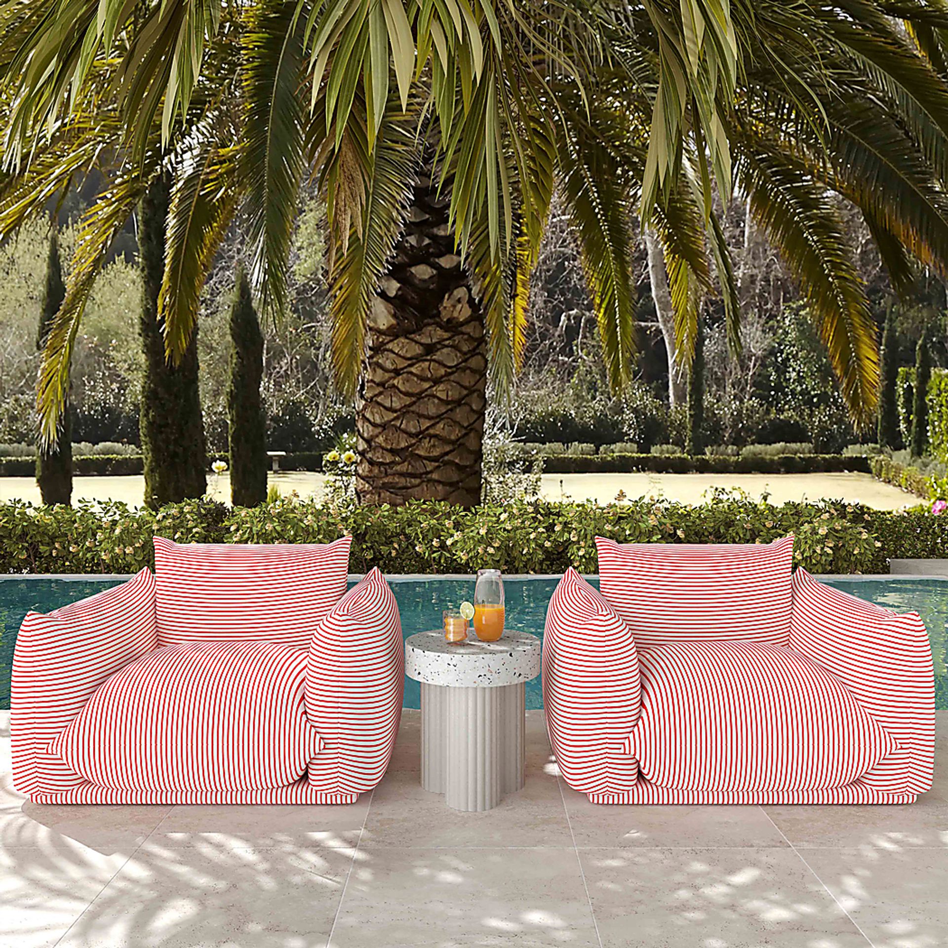 Outdoor Blakekey Gray End Table - Image 2