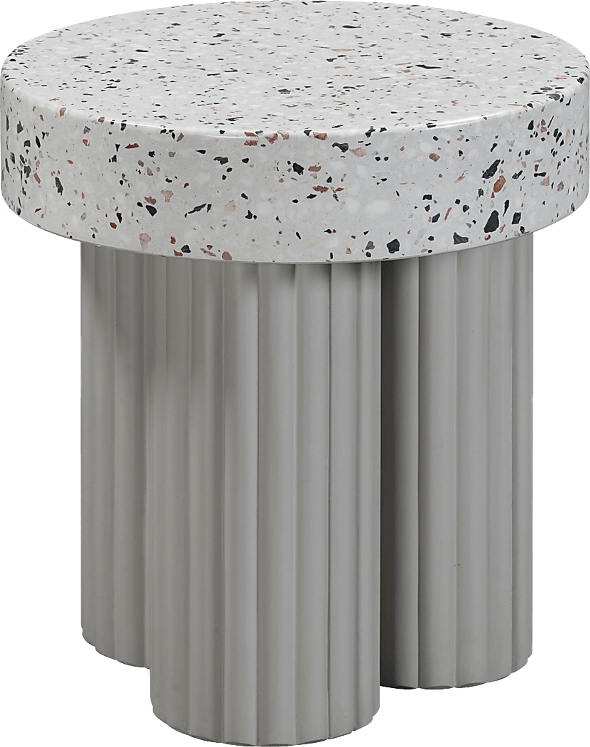 Outdoor Blakekey Gray End Table - Image 3