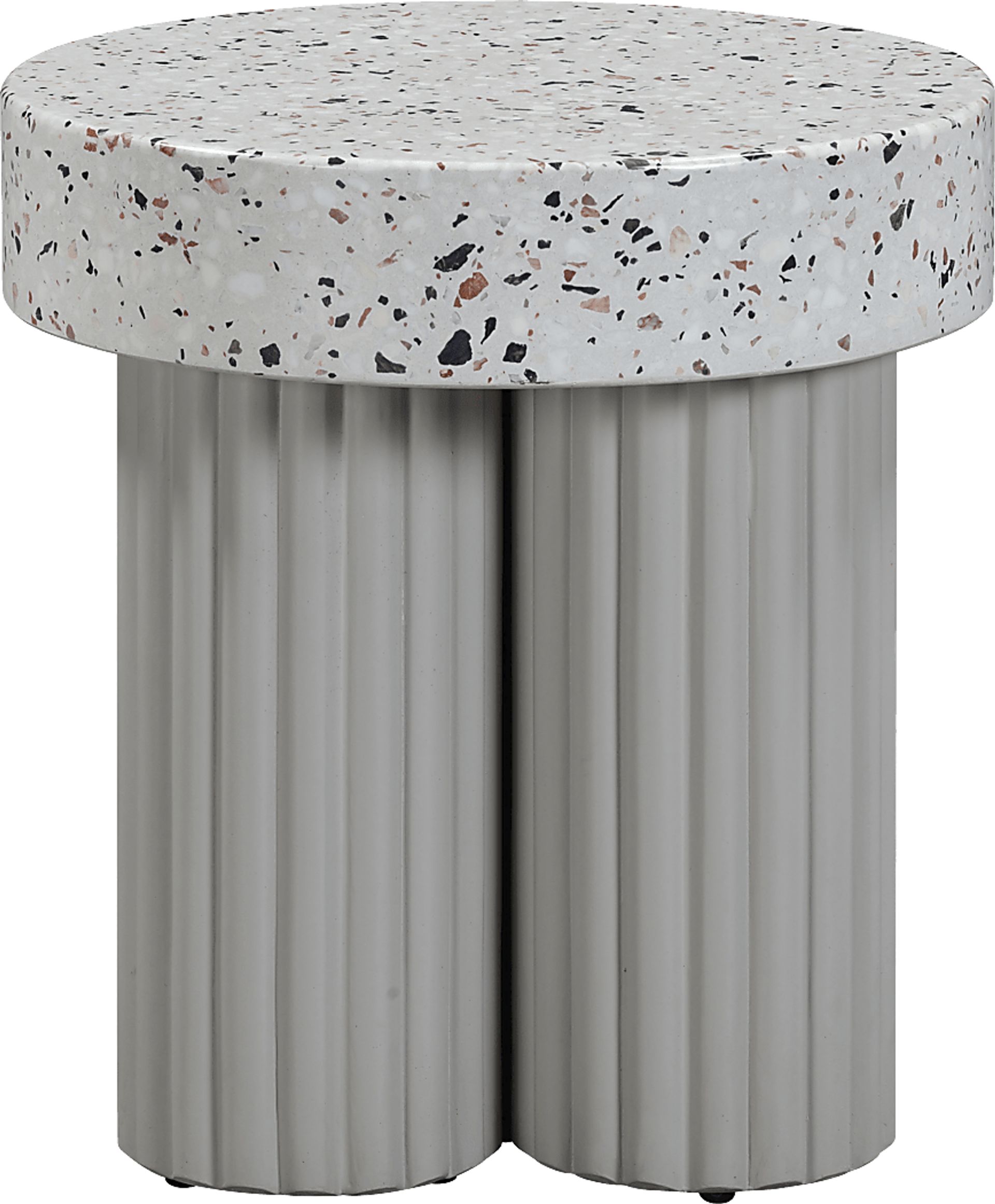 Outdoor Blakekey Gray End Table - Image 4