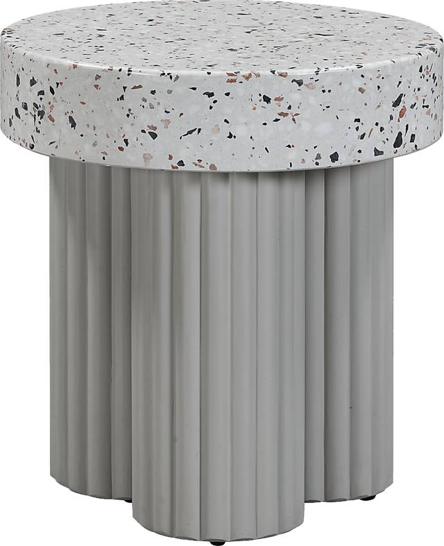 Outdoor Blakekey Gray End Table - Thumbnail - Image 1