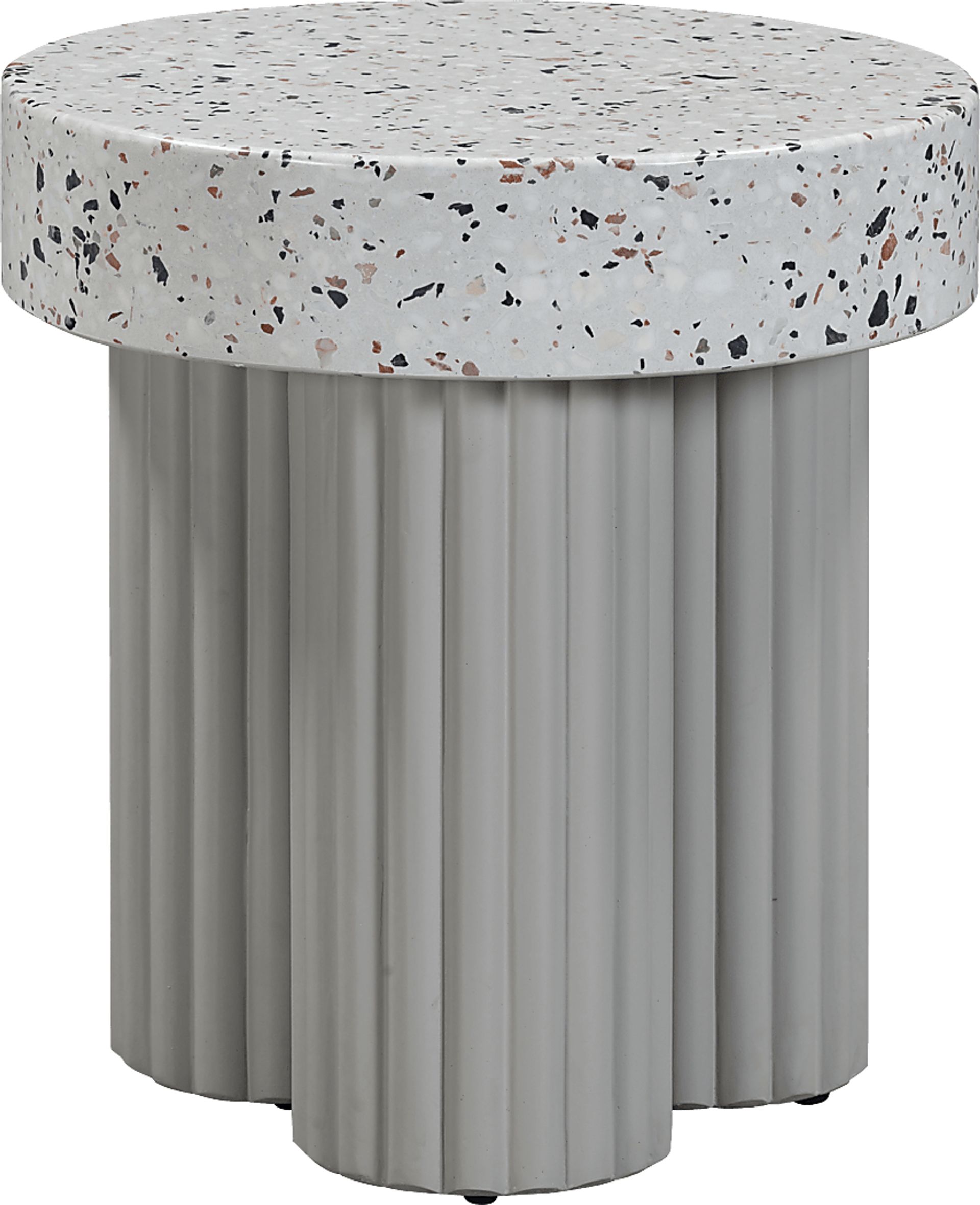 Outdoor Blakekey Gray End Table - Image 1