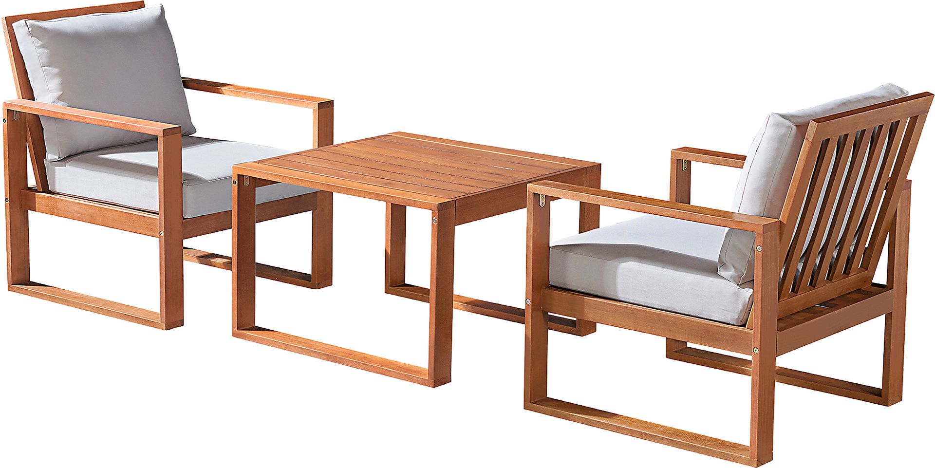 Outdoor Boersma Brown 3pc Seating Set - Image 1