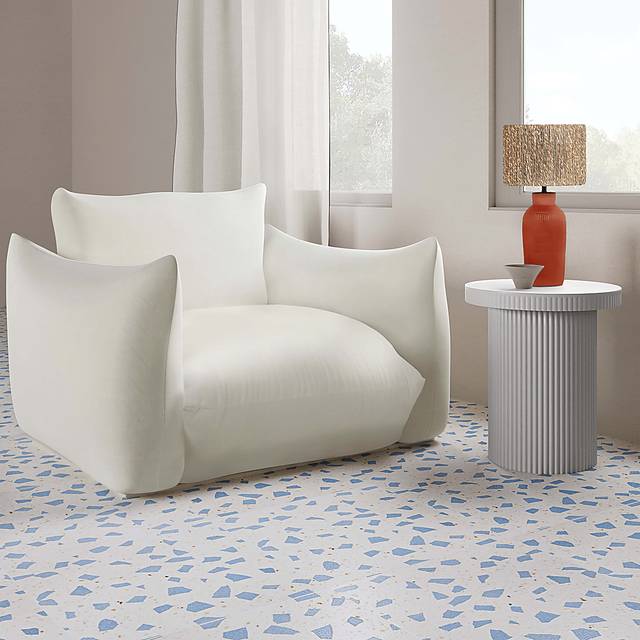 Outdoor Bowater White End Table - Thumbnail - Image 3