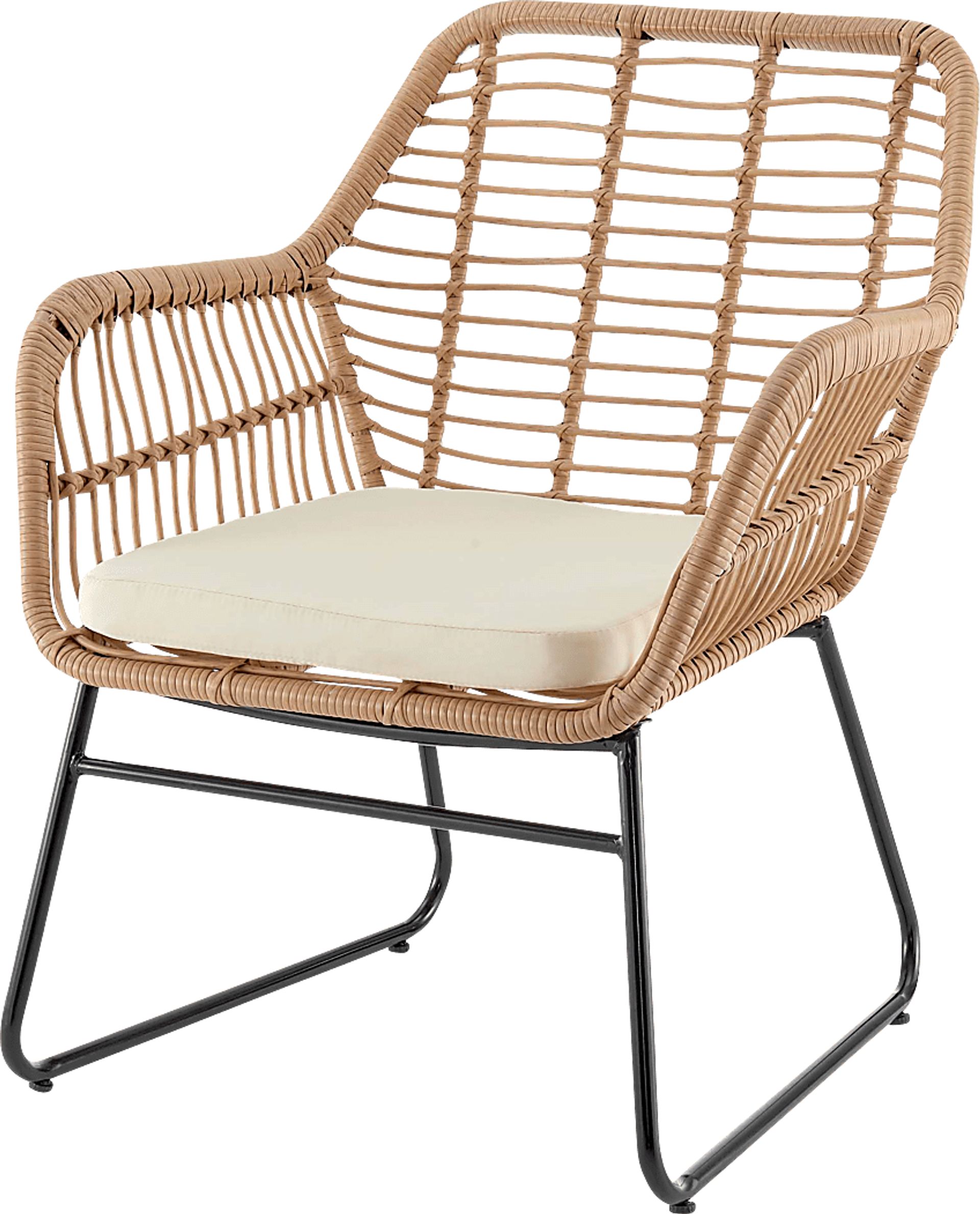 Outdoor Brahmay Cream 4 Pc Conversation Set - Image 12