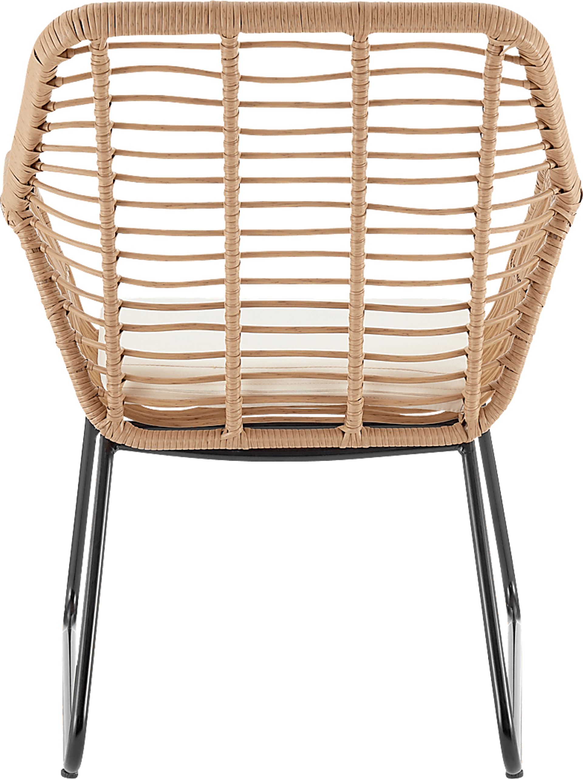 Outdoor Brahmay Cream 4 Pc Conversation Set - Image 15