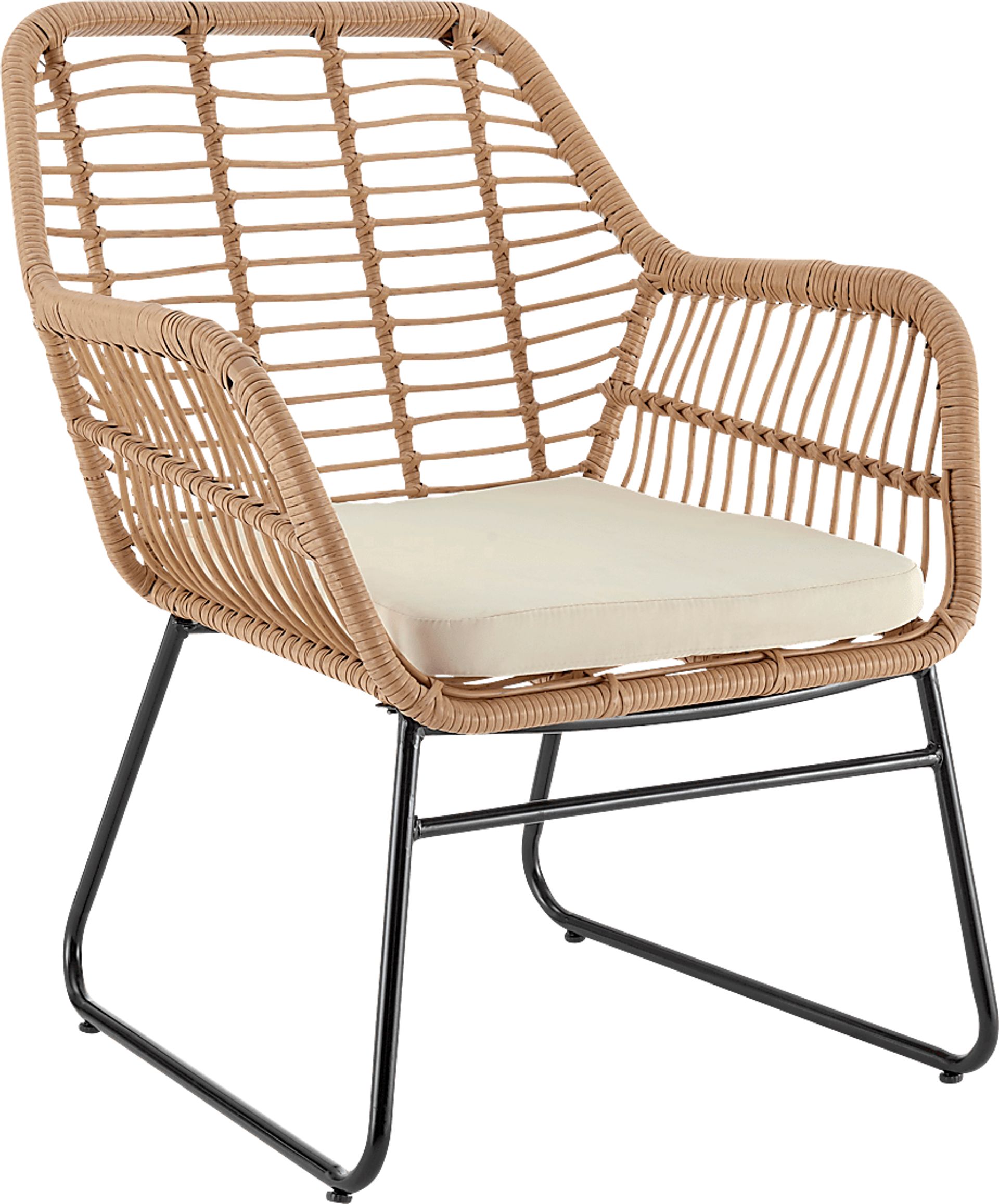 Outdoor Brahmay Cream 4 Pc Conversation Set - Image 22