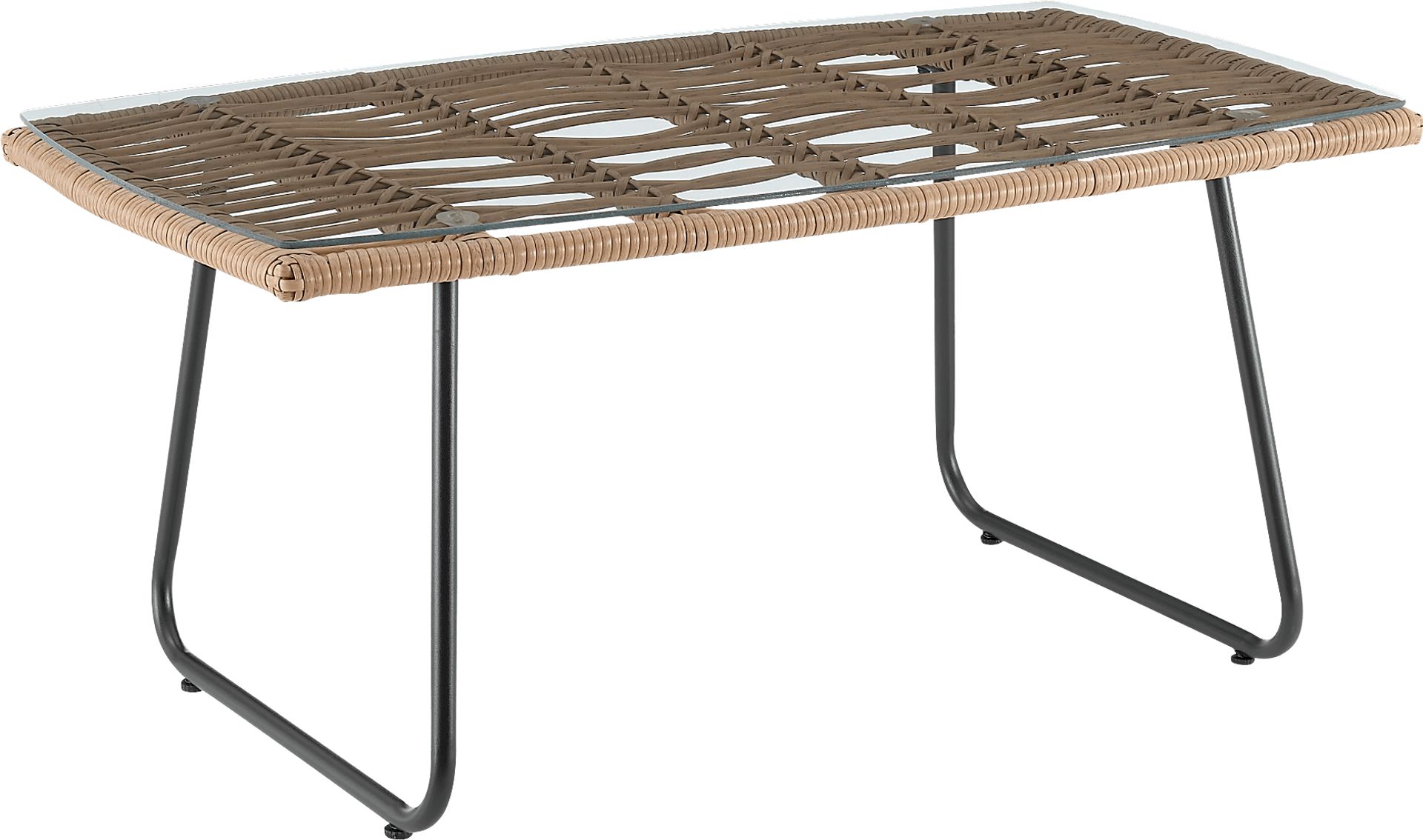 Outdoor Brahmay Cream 4 Pc Conversation Set - Image 6