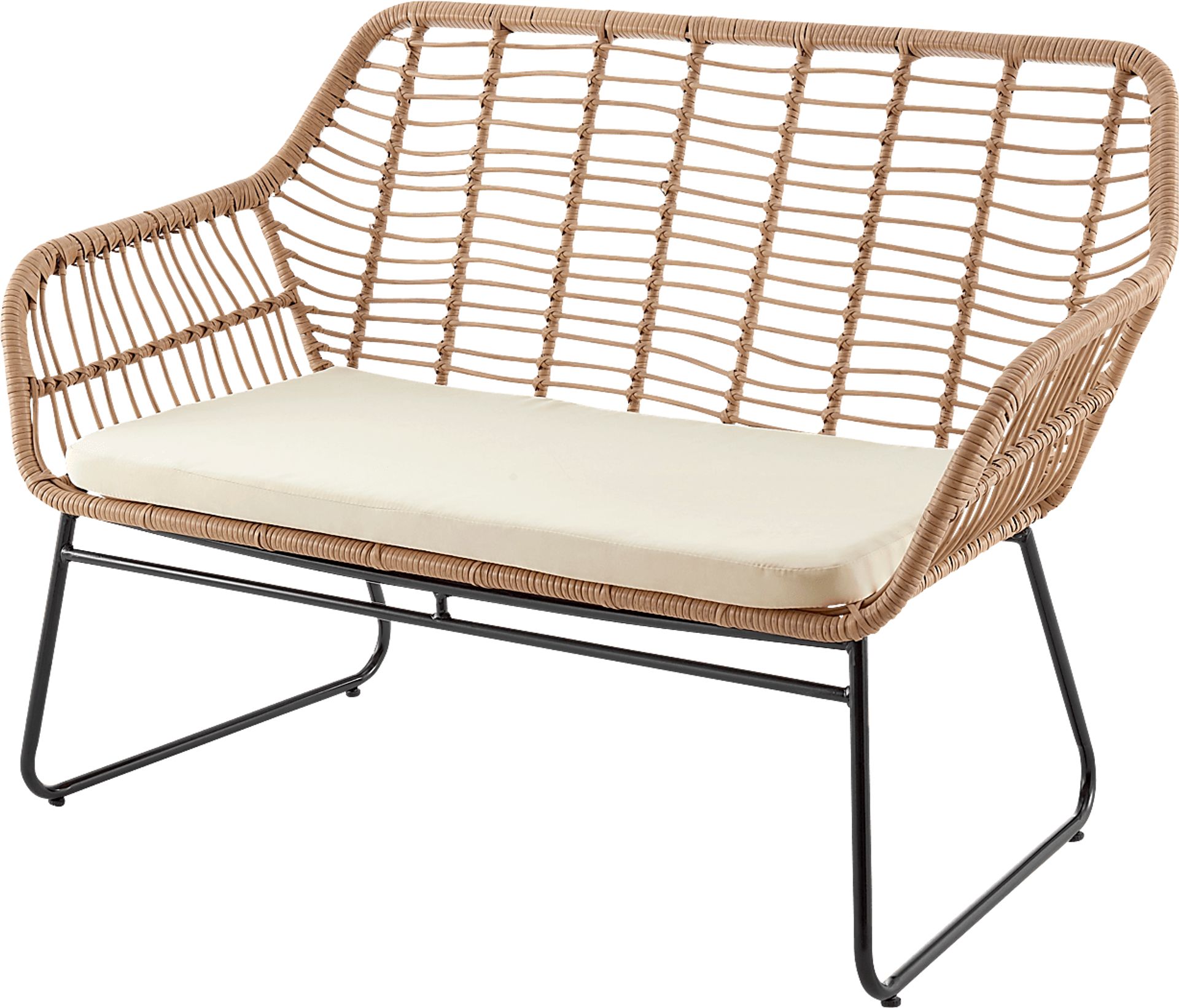 Outdoor Brahmay Cream 4 Pc Conversation Set - Image 7