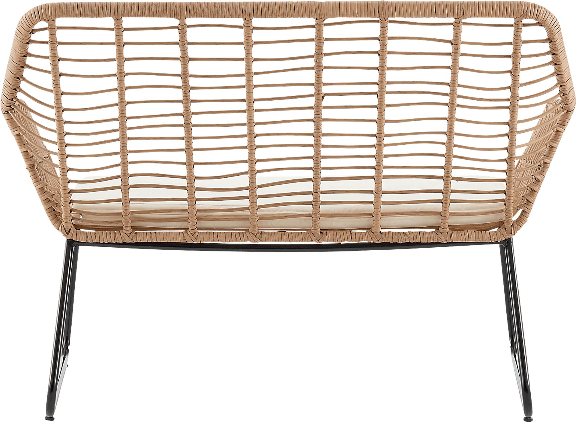 Outdoor Brahmay Cream 4 Pc Conversation Set - Image 10
