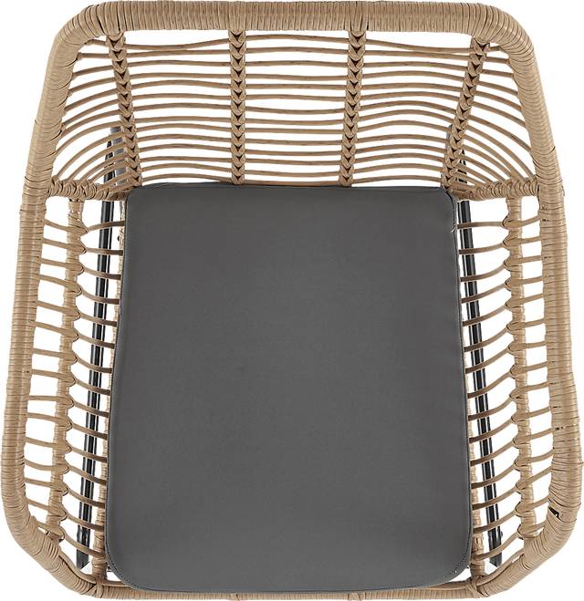 Outdoor Brahmay Gray 4 Pc Conversation Set - Thumbnail - Image 12