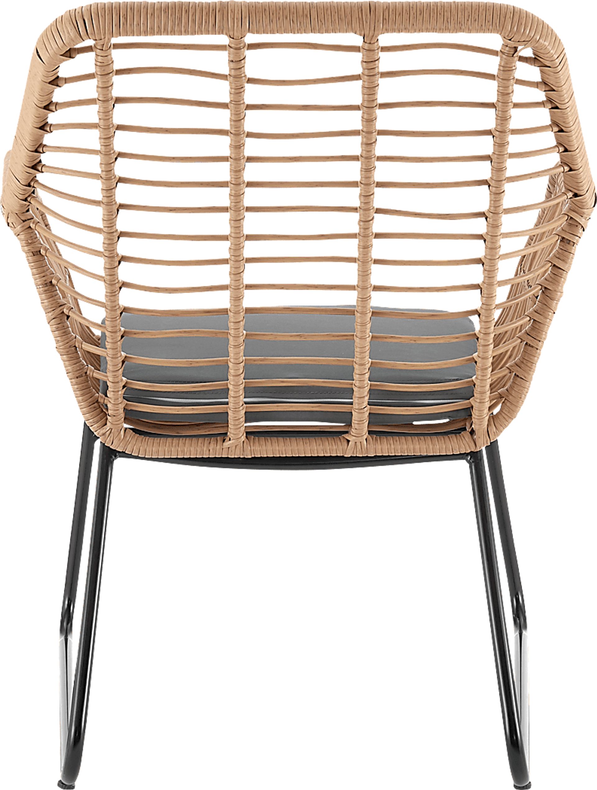 Outdoor Brahmay Gray 4 Pc Conversation Set - Image 13