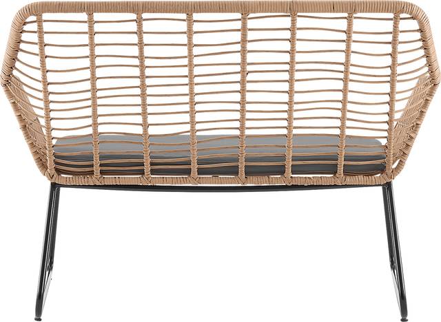 Outdoor Brahmay Gray 4 Pc Conversation Set - Thumbnail - Image 8