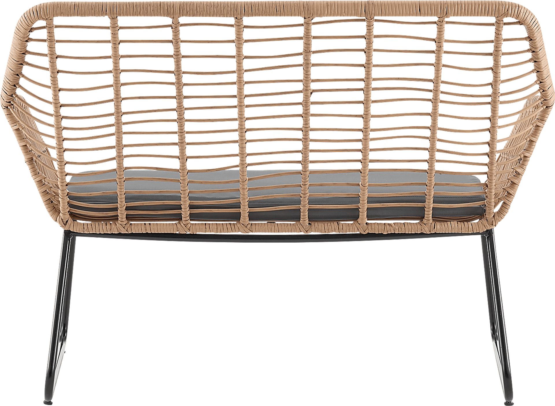 Outdoor Brahmay Gray 4 Pc Conversation Set - Image 8