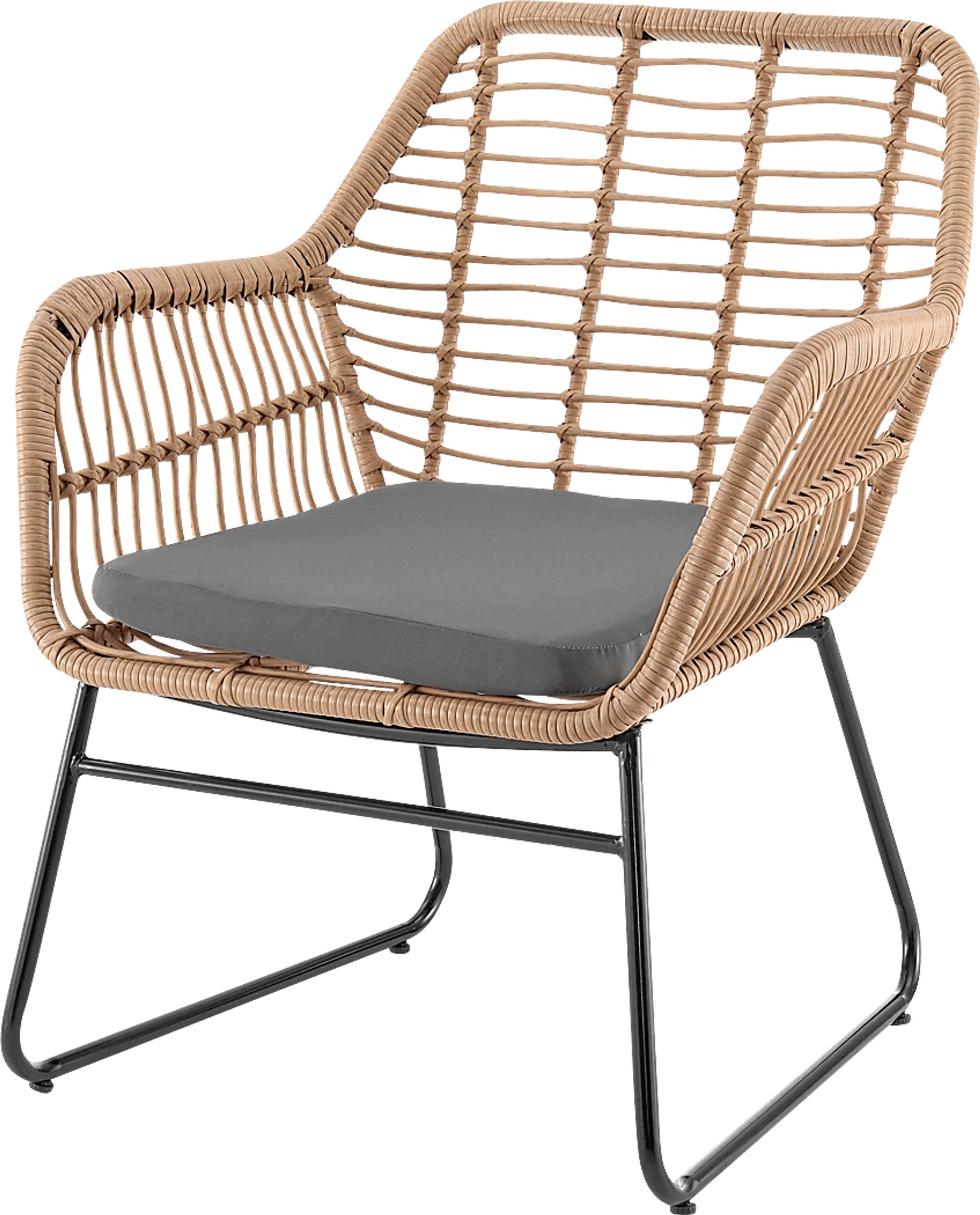 Outdoor Brahmay Gray 4 Pc Conversation Set - Image 10