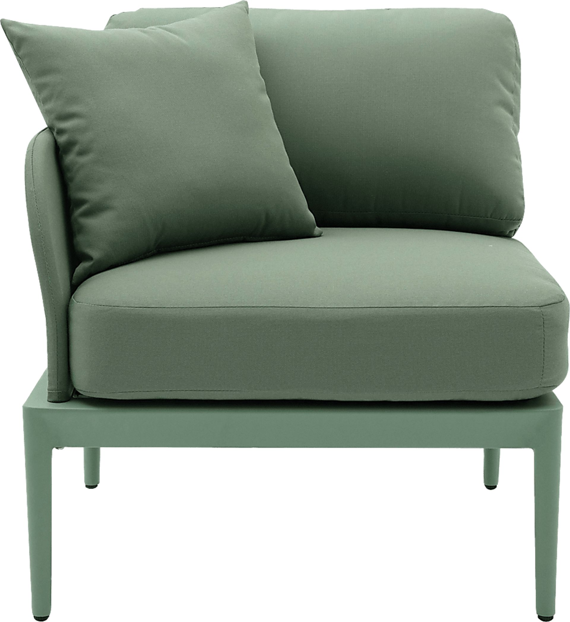 Outdoor Brenkman Green Left Corner Chair - Image 2