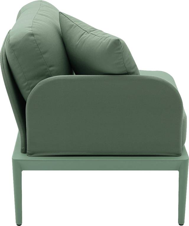 Outdoor Brenkman Green Left Corner Chair - Thumbnail - Image 4