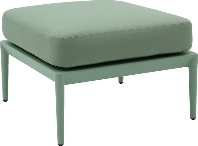 Outdoor Brenkman Green Ottoman - Thumbnail - Image 1