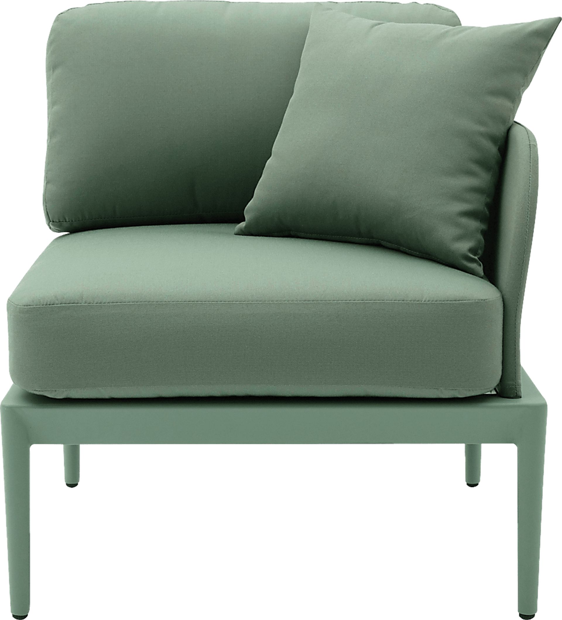 Outdoor Brenkman Green Right Corner Chair - Image 2
