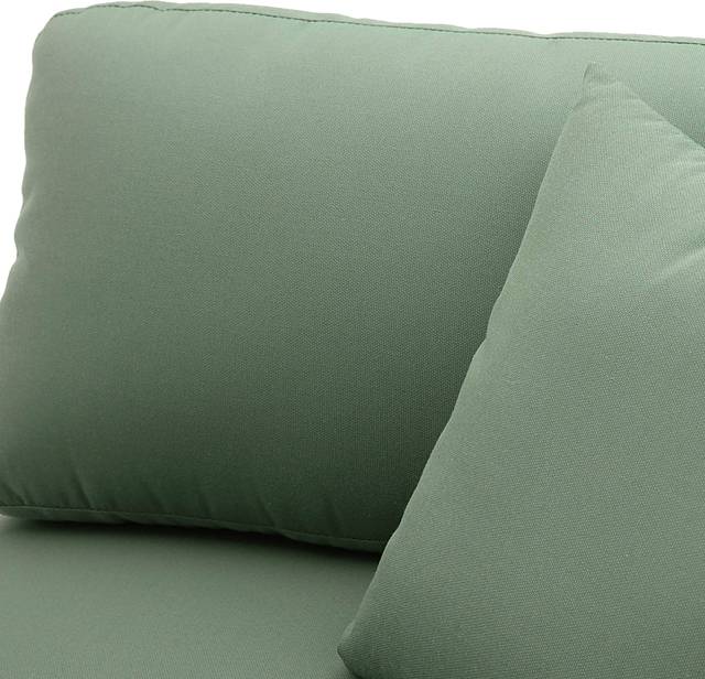 Outdoor Brenkman Green Right Corner Chair - Thumbnail - Image 4