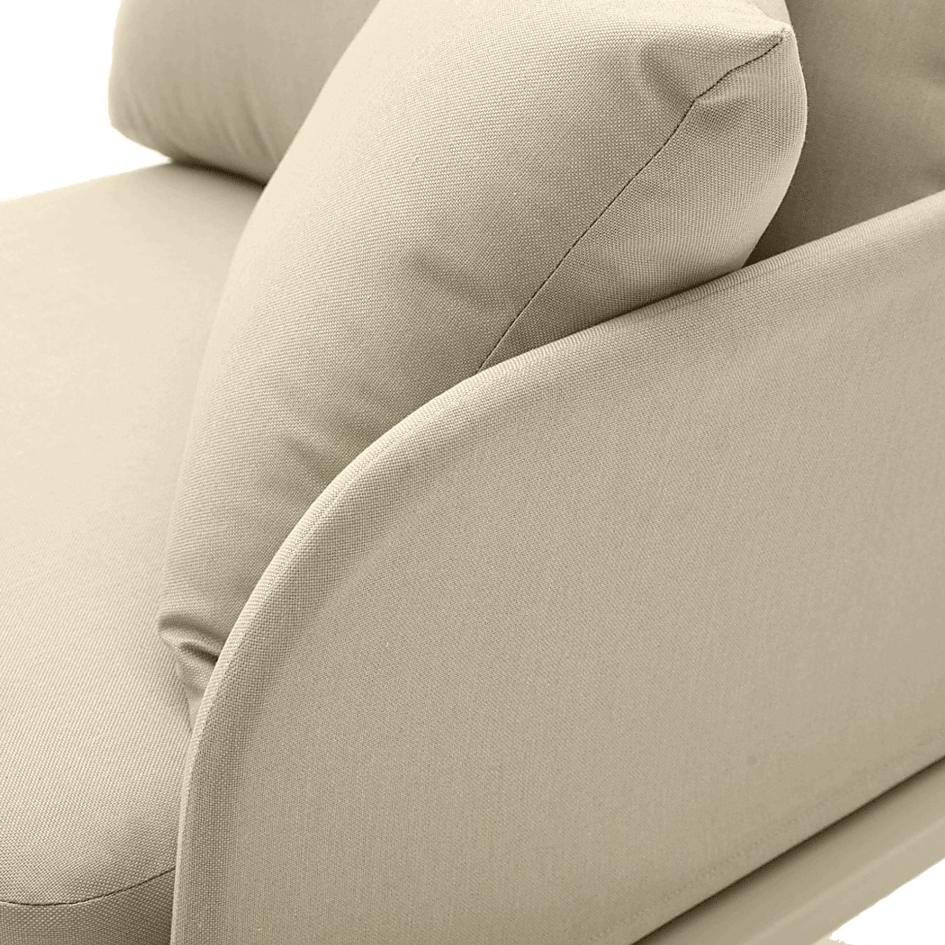 Outdoor Brenkman Taupe Right Corner Chair - Image 4