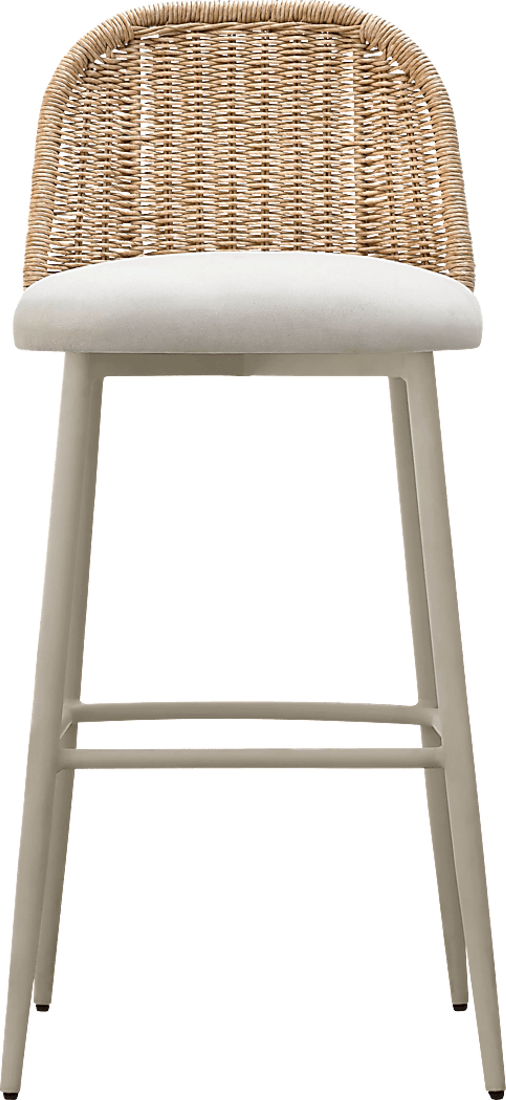 Outdoor Bresnahan Cream Barstool - Image 3